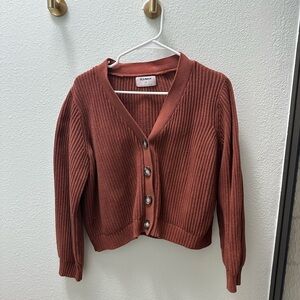 Old Navy Women's Cocoa Cardigan Sweater